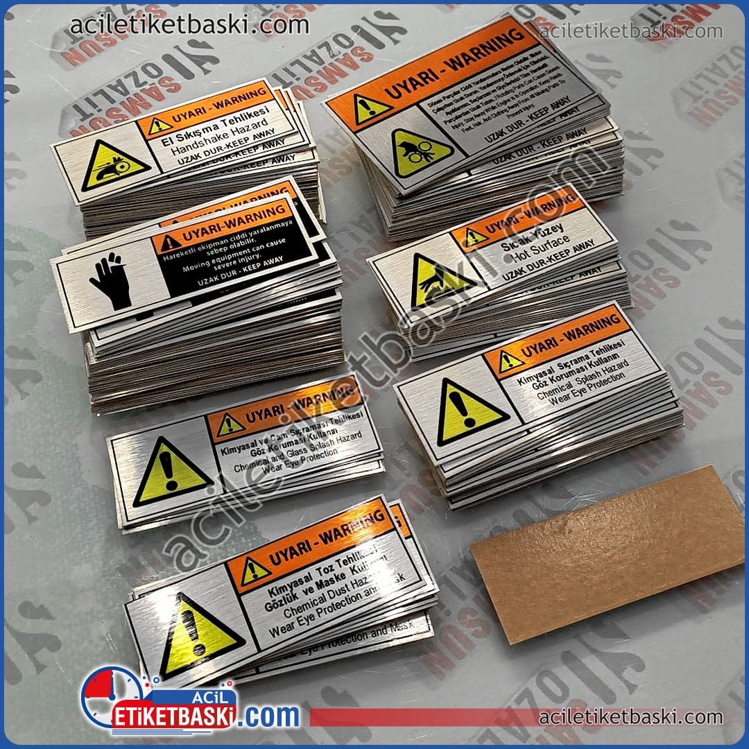makine etiketi, metal ürün, makine uyarı etiket baskısı, acil makine etiketi, tasarım desteği verilir, kaliteli ürün, arkası bantlı, aynı gün üretim, aynı gün gönderim, acil etiket baskı merkezi makine etiketi, metal ürün, makine uyarı etiket baskısı, acil makine etiketi, tasarım desteği verilir, kaliteli ürün, arkası bantlı, aynı gün üretim, aynı gün gönderim, acil etiket baskı merkezi, metal etiketler paslanmaz alüminyumdan üretilmiştir, yüksek ısıya dirençli değildir, arkası bantlıdır, istenilen ebat ve adet üretim yapılır, yurt dışı gönderim yapılır machine label, metal product, machine warning label printing, urgent machine label, design support is provided, quality product, backed with tape, same day production, same day shipping, urgent label printing center, metal labels are made of stainless aluminum, not resistant to high heat, backed with tape, production is made in the desired size and quantity, shipping is made abroad