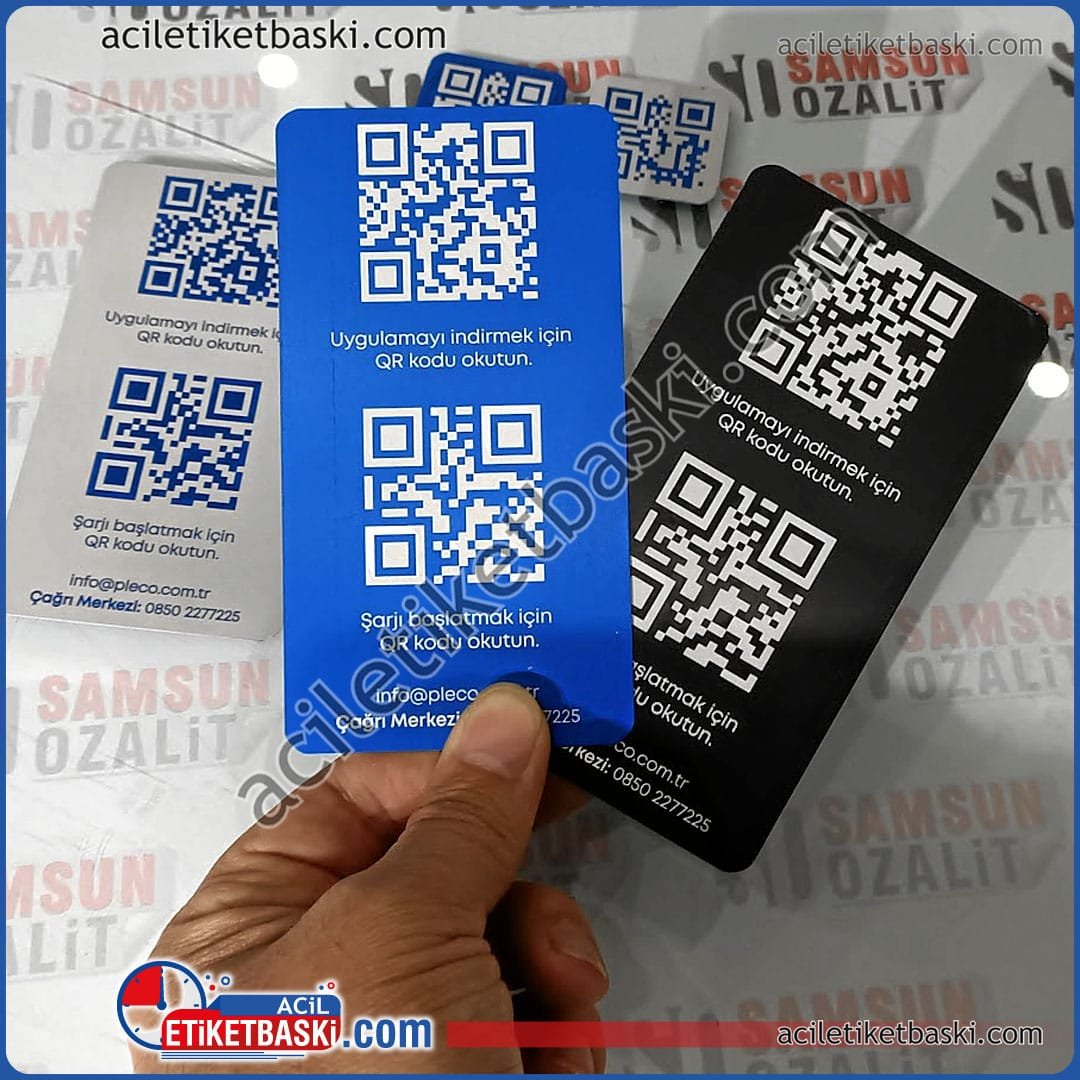 QR kod baskılı metal ürün, dış mekan dayanıklı kaliteli, mavi renk, siyah renk, alüminyum renk ve kırmızı renklerde üretilir, 30 yıl dayanımlı metal plaka baskısı QR kod baskılı metal ürün, dış mekan dayanıklı kaliteli, mavi renk, siyah renk, alüminyum renk ve kırmızı renklerde üretilir, 30 yıl dayanımlı metal plaka baskısı, Dış mekan dayanıklı, kaliteli eloksal alüminyum etiket baskıları, yurt dışı gönderim yapılır, baskı için grafik desteği verilir, numune yapılır, az adet baskı mümkün, ebat ve adede göre fiyat alınız QR code printed metal product, outdoor durable quality, produced in blue, black, aluminum and red colors, 30-year durable metal plate printing, Outdoor durable, high-quality anodized aluminum label printing, shipping abroad, graphic support for printing, samples are made, small prints are possible, get a price according to size and quantity