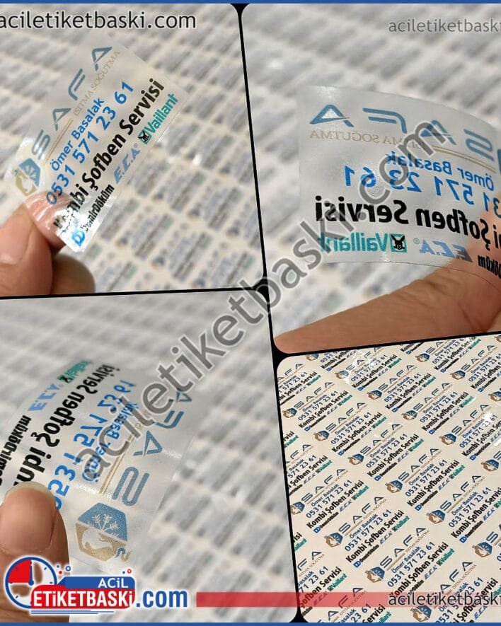 transparent label printing, urgent label printing, quality transparent label, outdoor durable label, combi service label printing, combi label printing, label printing for service, design support is provided, same day shipping, oracal german made transparent durable label printing, quality product, urgent printing center, urgent label printing