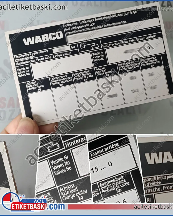 wabco metal etiket, wabco treyler etiket, paslanmaz, metal etiket baskısı, acil etiket baskı merkezi, treyler etiket, tır etiketi, kamyon etiket baskısı, aslına uygun, lazer ile baskı, kazıma, tekniği ile yapılmıştır, hızlı üretim, tasarım desteği, acil etiket baskı merkezi wabco metal label, wabco trailer label, stainless, metal label printing, urgent label printing center, trailer label, truck label, truck label printing, true to the original, laser printing, engraving, made with the technique, fast production, design support, urgent label printing center