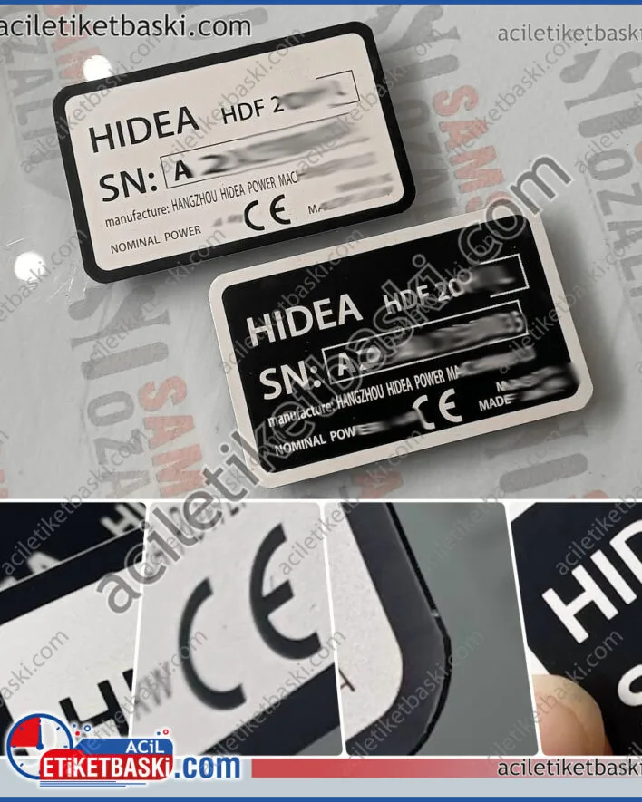 Hidea motor etiketi, deniz motor etiketi, şasi etiketi ve tuzlu suya dayanıklı tekne motor etiketleri, üretim ve imalat sürecinde aslına uygun şekilde titizlikle üretilmektedir. hidea motor etiketi, deniz motor etiketi, şasi etiketi, tuzlu suya dayanıklı, tekne motor etiketi, üretim imalat, aslına uygun