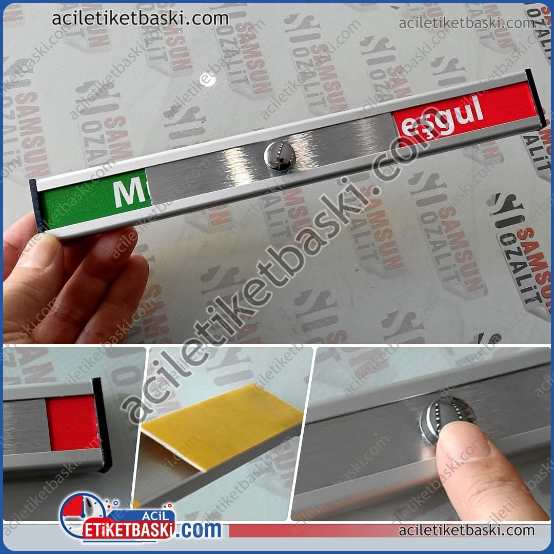 Sürgülü Kapı isimliği, serbest meşgul, 25x3cm ebadında tek sürgülü ürün, iç yazıları istek doğrultusunda değişebilir, ebat ve adede göre özel fiyat çıkar, farklı ebatlarla kombine yapılabilir Sürgülü Kapı isimliği, serbest meşgul, 25x3cm ebadında tek sürgülü ürün, iç yazıları istek doğrultusunda değişebilir, ebat ve adede göre özel fiyat çıkar, farklı ebatlarla kombine yapılabilir