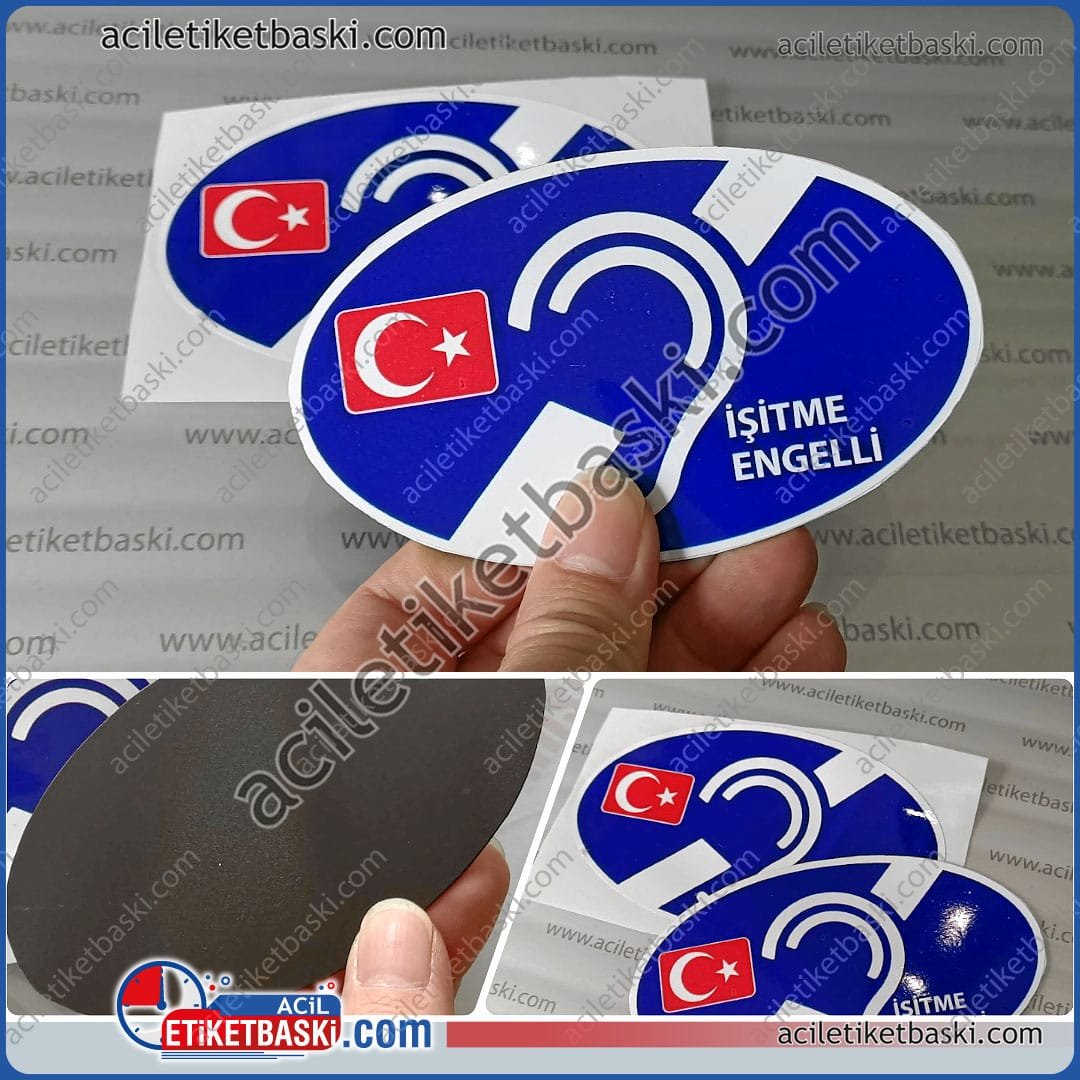 işitme engelli, araç için mıknatıs, uyarı etiketi, 12x7cm dış mekan dayanıklı ürün, metal yüzeye yapışır, kaliteli mıknatıs, aynı gün üretilip gönderilir, mıknatıs etiket üretim imalat işitme engelli, araç için mıknatıs, uyarı etiketi, 12x7cm dış mekan dayanıklı ürün, metal yüzeye yapışır, kaliteli mıknatıs, aynı gün üretilip gönderilir, mıknatıs etiket üretim imalat