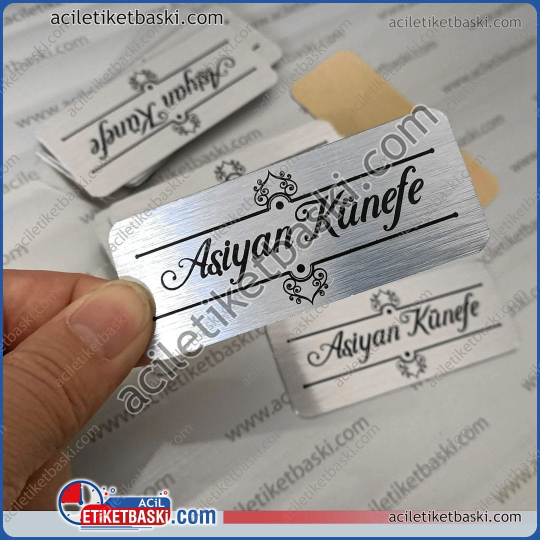 marka baskılı, logo baskılı, metal etiket, ürün üzerine, yapıştırılan, alüminyum paslanmaz metal etiket üretimi, ebat ve adede göre fiyat alınız, tasarım desteği, aynı gün gönderim marka baskılı, logo baskılı, metal etiket, ürün üzerine, yapıştırılan, alüminyum paslanmaz metal etiket üretimi, ebat ve adede göre fiyat alınız, tasarım desteği, aynı gün gönderim