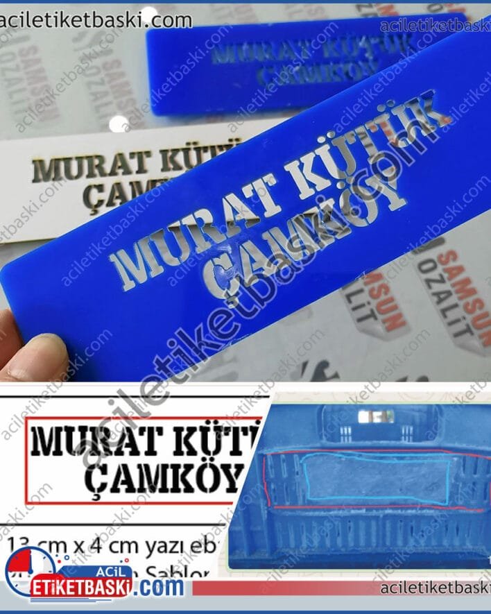 boya şablon baskı, meyve kasalarındaki boşluklar için, boyama şablonu, pleksi ve plastik malzemeden, çoklu kullanıma uygun, özel ebat ve tasarım şablon kesimi, lazer ile kesim, düzgün tasarım ve malzeme kullanımı, üretim, imalat, az adet yapılır, aynı gün kargoya verilir, lazer ile şablon kesim, imalat, üretim