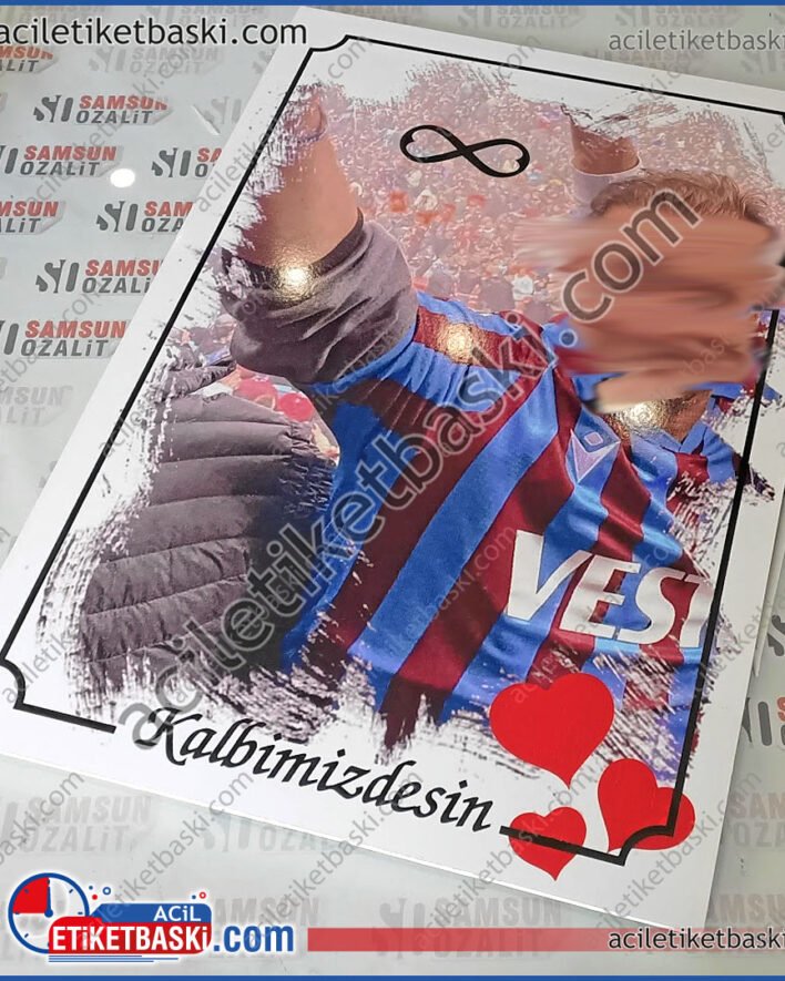 mezar taşı için resim baskısı, varolan mezar için arka yüzeyine, merhumun, resim baskısı, 5mm plastik, dış mekan dayanıklı, aynı gün üretilip gönderilir