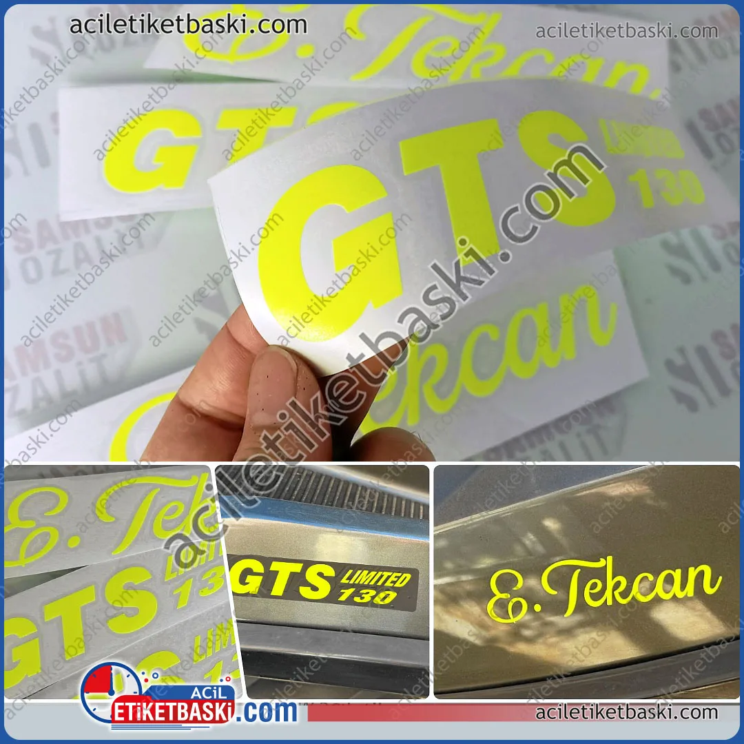 motor, tekne, bot, yat, jetski etiketleri, fosforlu folyo, marka isim etiketi kesimi, tuzlu suya dayanır, hızlı üretim, tasarım desteği, aynı gün gönderim, acil etiket baskı merkezi