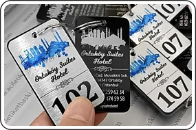 Otel Anahtarlık imalatımız