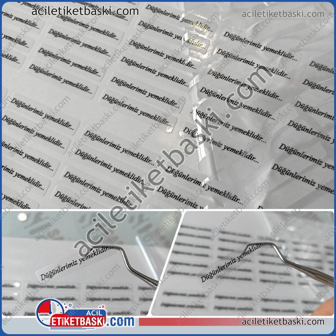 küçük, şeffaf, etiket baskısı, davetiye için yazıma eklenmeyen, düğün yemeklidir, ibaresi için, şeffaf etiket baskısı, 4x1cm küçük ebat köşeler oval kesim, baskes etiket küçük, şeffaf, etiket baskısı, davetiye için yazıma eklenmeyen, düğün yemeklidir, ibaresi için, şeffaf etiket baskısı, 4x1cm küçük ebat köşeler oval kesim, baskes etiket, kaliteli ürün, şeffaf, dayanıklı baskı, yapışkanı kuvvetli, alman marka oracal etiket
