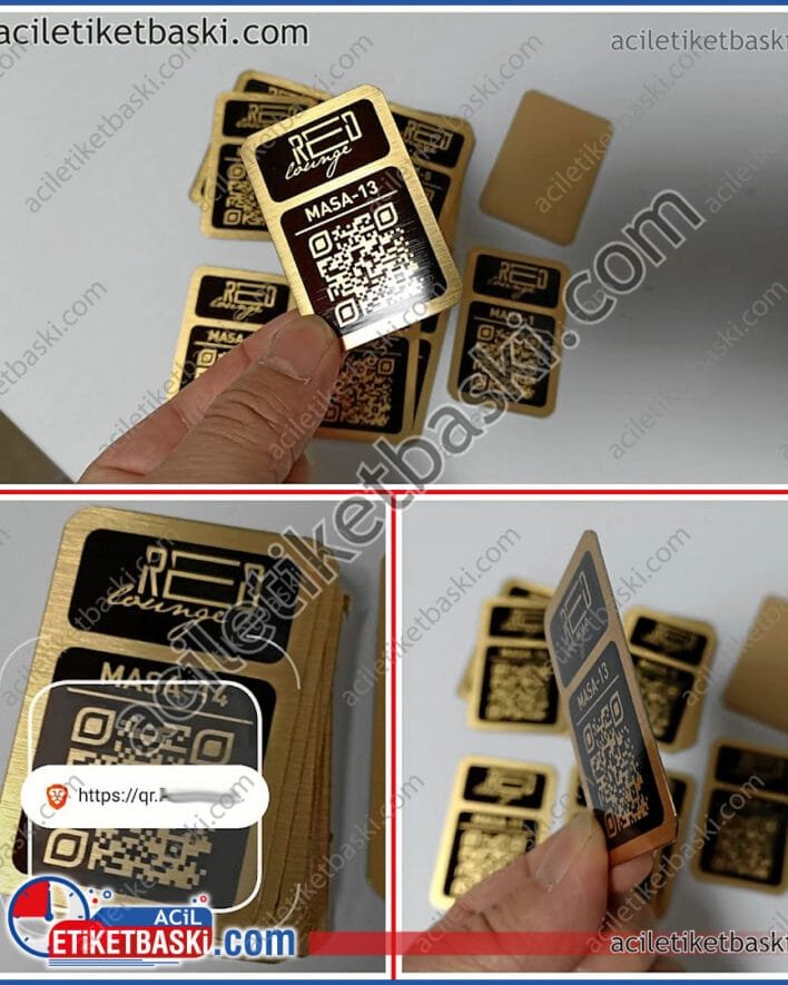 QR kod, masa üzeri, hızlı üretim, tasarım desteği, aynı gün gönderim, telefonla kolay okunur, kaliteli baskı, uzun süre dayanım, acil etiket baskı merkezi