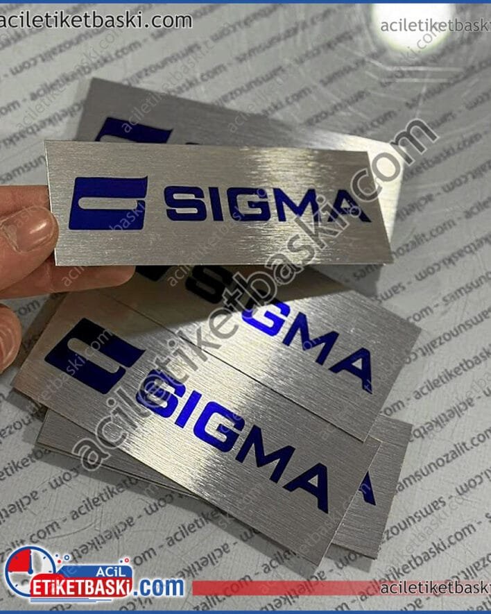 Metal etiket, marka etiketi, logo baskılı etiket, bilgisayar kasa etiketi, paslanmaz alüminyum, metal etiket, marka ve logo baskılı etiket, az adet üretim mümkün, tasarım desteği verilir, aynı gün kargo yapılır, acil metal etiket baskı merkezi