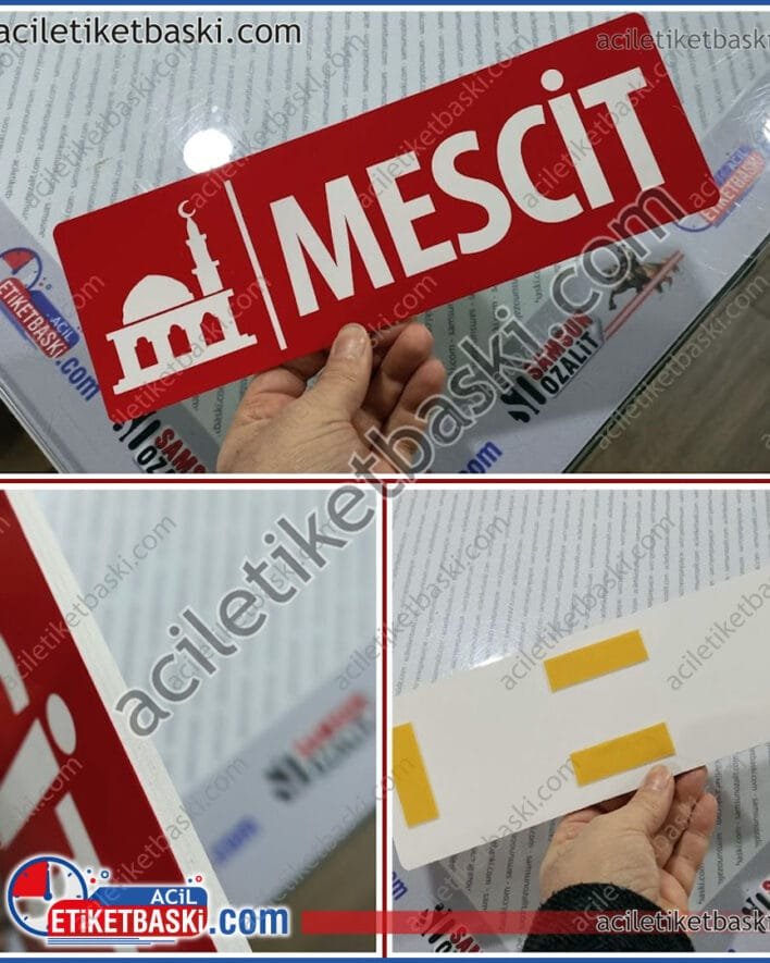 uyarı levhası, samsun, uyarı tabelası, samsun kapı isimliği, üretim, imalat, acil kapı tabelası baskısı, 5mm plastik, dış mekan dayanıklı, arkası bantlı, mescit tabelası, ebat ve adede göre fiyat alınız