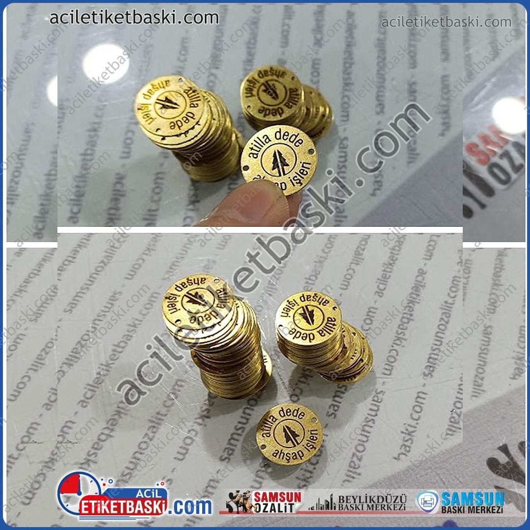 2cm-yuvarlak-delikli-pirinc-tesbih-marka-metali 2cm pirinç metal, yuvarlak, kenarları delikli, tesbih, el işi ürünler için, marka baskı metali, hızlı üretim, ebat ve adede göre fiyat alınız, gerçek pirinç üzeri, lazer ile kalıcı baskı, marka ve logo baskılı, kaliteli sarı, pirinç metal üretimi