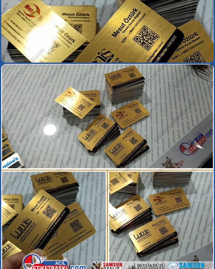 Metal Kartvizit, 1mm kalınlık, paslanmaz alüminyum, aynı gün üretilir, tasarım desteği, kaliteli, dekoratif, vip kartvizit, üretim, imalat