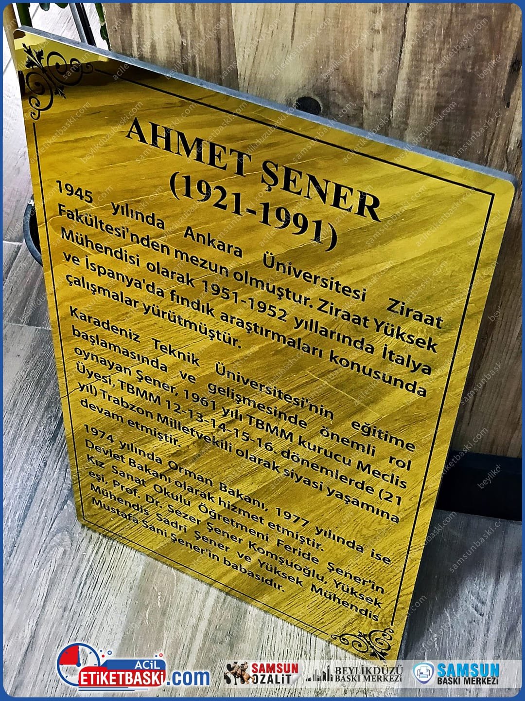pirinc-gorunumlu-tabela-60x40cm-1cm-kalinlik-dis-mekan-dayanikli pirinç görünümlü tabela, 60x40 cm tabela, 1 cm kalınlığında tabela, dış mekan metal tabela, samsun tabela baskı, acil tabela üretimi, pirinç tabela imalatı, kaliteli tabela baskısı