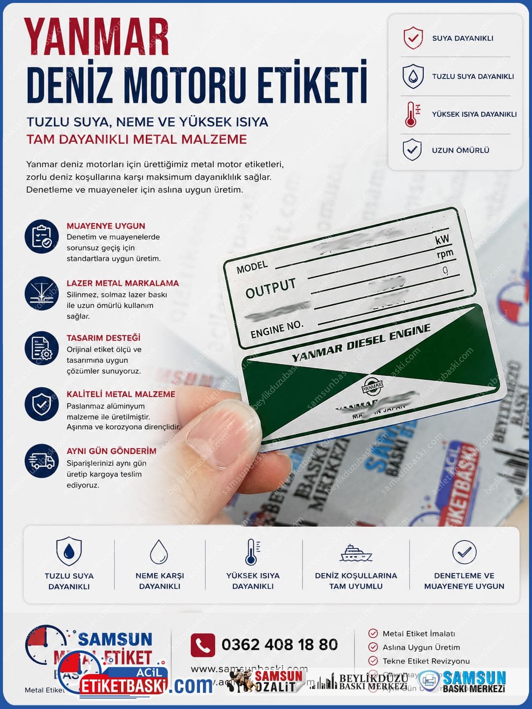 yanmar-deniz-motor-etiketi-aslina-uygun-lazer-baski-muayene-plakasi.jpg yanmar deniz motor etiketi, yanmar motor plakası, tekne etiket revizyonu, muayene için motor etiketi, lazer metal markalama tekne, okunmayan motor numarası, suya dayanıklı tekne etiketi, aynı gün gönderim etiket
