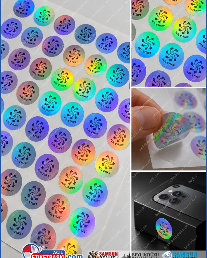 hologram etiket, hologram etiket baskı, özel kesim hologram, güvenlik etiketi, 3d hologram etiket, garanti etiketi, samsun hologram etiket, samsun baskı merkezi, fason hologram baskı, adetli hologram etiket, kurumsal hologram etiket, ambalaj güvenlik etiketi, ucuz hologram etiket, boyutlu etiket baskı, orijinal ürün etiketi, seri hologram etiket