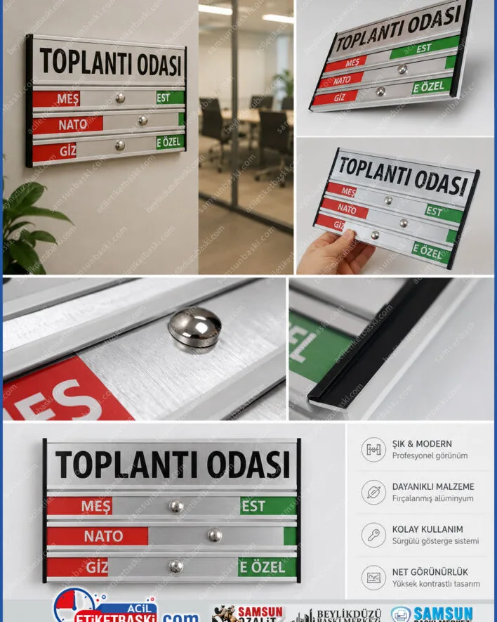 sürgülü kapı tabelası, alüminyum kapı tabelası, toplantı odası kapı tabelası, meşgul serbest tabelası, nato gizli hizmete özel tabela, 3 sürgülü kapı tabelası, 25x15 cm kapı tabelası, gerçek alüminyum tabela, makam odası tabelası, aynı gün kargo kapı tabelası, samsun baskı merkezi, alüminyum sürgülü levha, kurumsal kapı yönlendirme, güvenlikli oda tabelası, fason kapı tabelası
